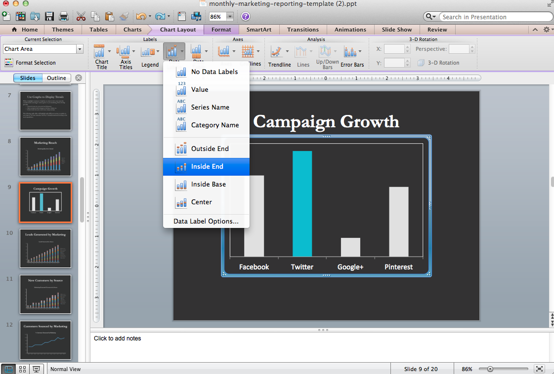 Make Your Data Readable: add data to the graphs directly