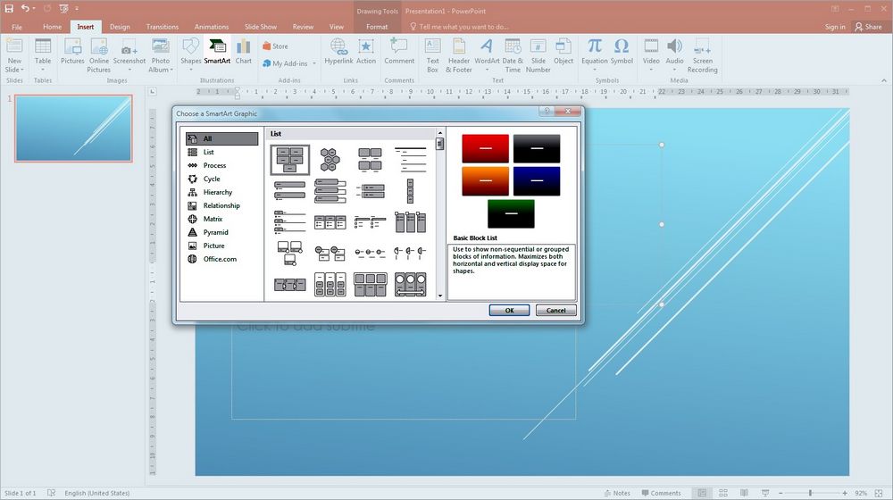 PowerPoint SmartArt