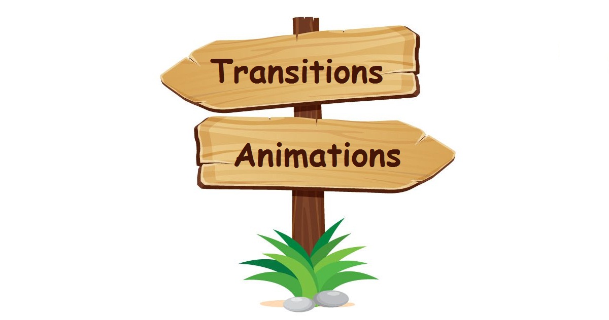 transitions & animations