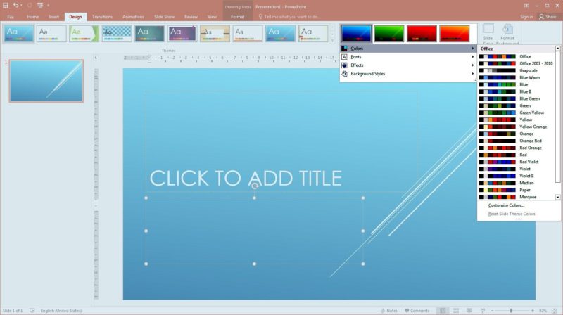 A Powerpoint Guide To Themes And Smartart Poweredtemplate Blog 8775