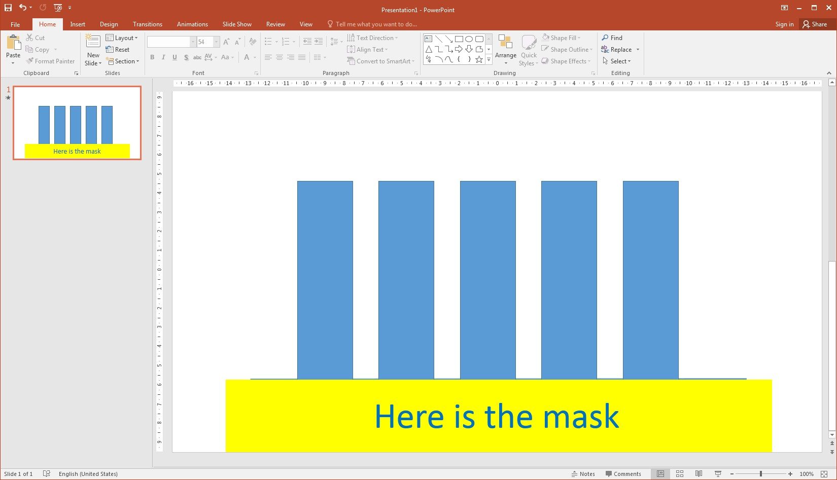use rectangular shape to draw a mask underneath your graph
