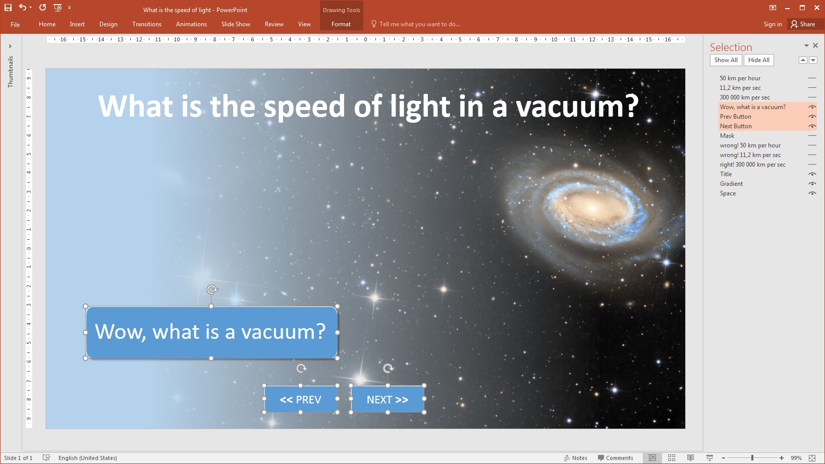 PowerPoint Triggers: Making Interactive Presentation. Hyperlinks buttons