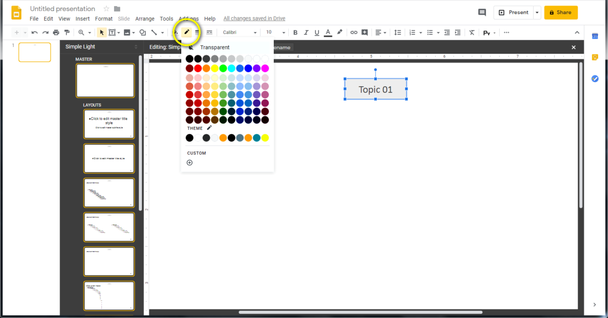 Making an Interactive Presentation in Google Slides - PoweredTemplate Blog