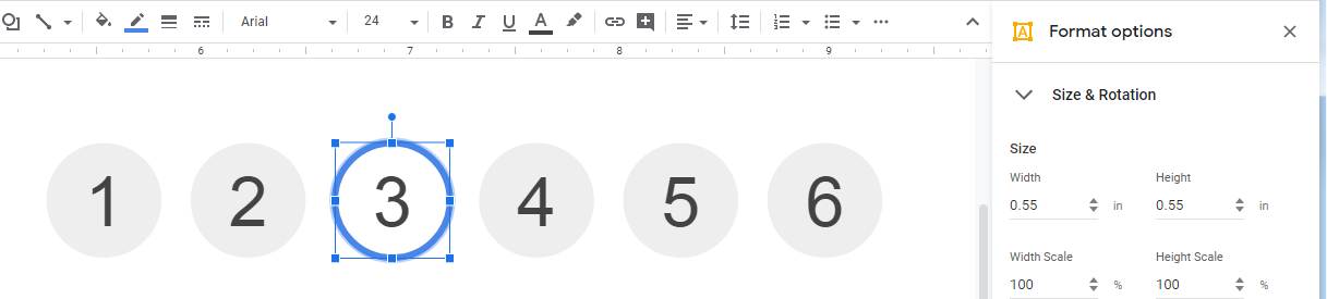 Making an Interactive Presentation in Google Slides: Simple slide numbering