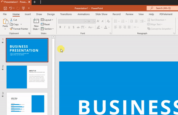 How to Create a Master Slide in MS Powerpoint, Step 2.