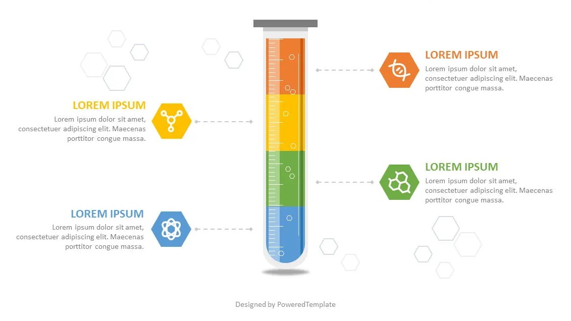 10 Ideas for Lab Presentations: Science & Medical Infographic Template