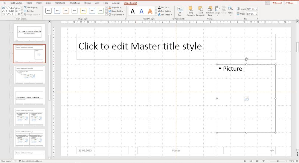 How to Add a Custom Image Placeholder in PowerPoint