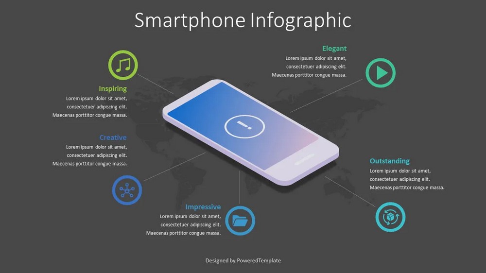 Business Model Examples and Case Studies -- Smartphone Infographic - Free Google Slides theme and PowerPoint template