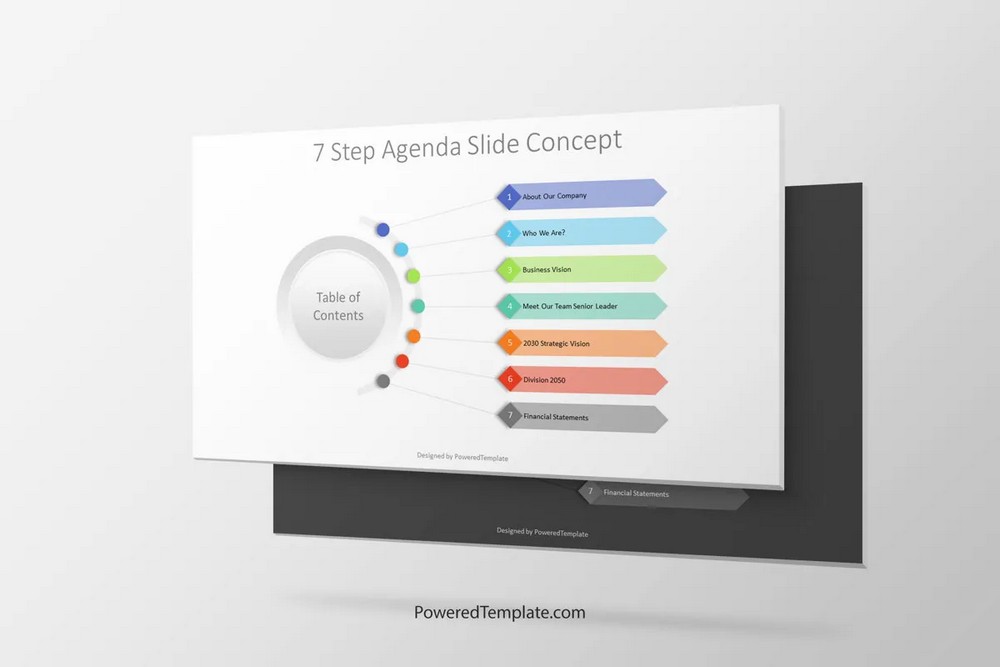 Venture Capital Audience -- Table of Contents - Free Google Slides theme and PowerPoint template
