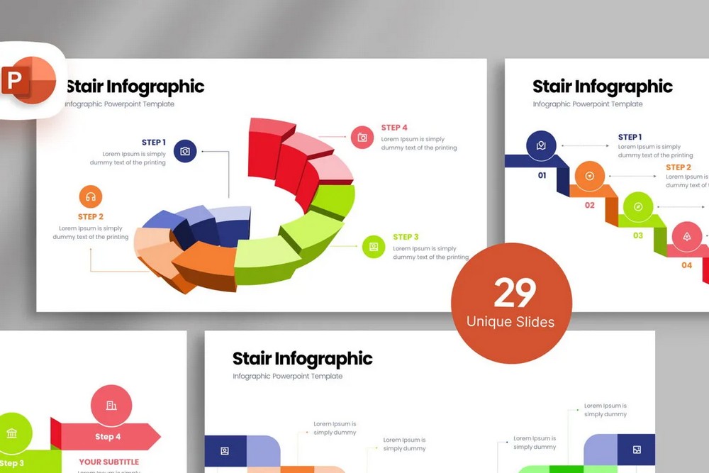 Introduction to Business Models -- Stair Infographic