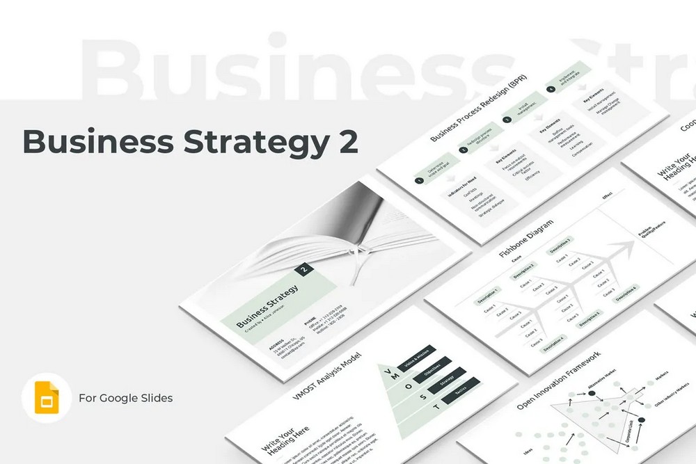 Business Strategy Two - Premium Google Slides Presentation Template