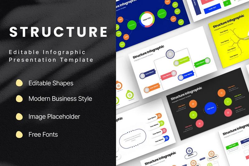 Structure Infographic - PowerPoint Template