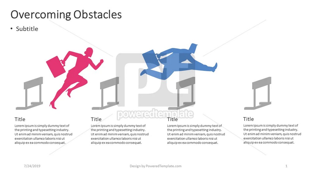 Overcoming Obstacles - Free Google Slides theme and PowerPoint template

