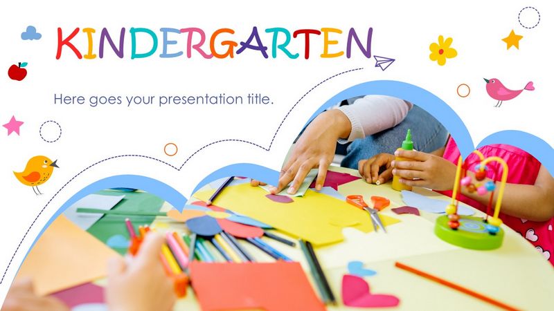 Kids Kindergarten Education - Free Google Slides theme and PowerPoint template
