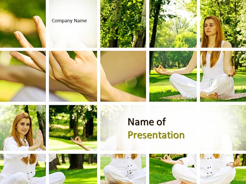 Yoga Outdoors - Free Google Slides theme and PowerPoint template
