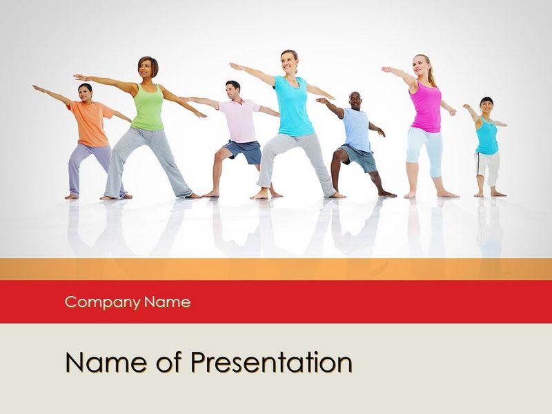 Morning Yoga PowerPoint Template and Google Slides Theme
