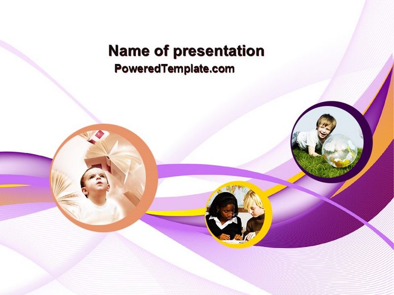 Child Development In Kindergarten - Free Google Slides theme and PowerPoint template
