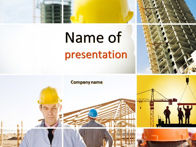 Construction Collage - Free Google Slides theme and PowerPoint template
