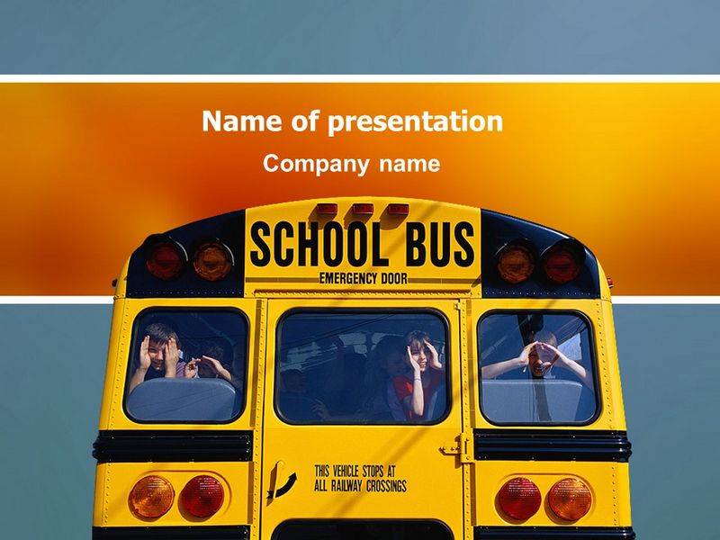 School Bus Aft - Free Google Slides theme and PowerPoint template
