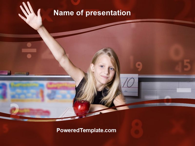 Excellent Pupil In Secondary School - Free Google Slides theme and PowerPoint template
