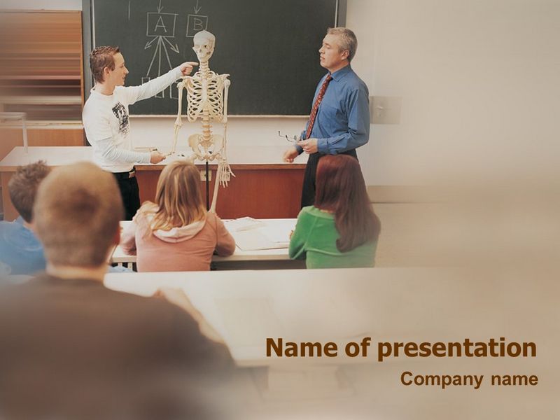 Anatomy Class - Free Google Slides theme and PowerPoint template

