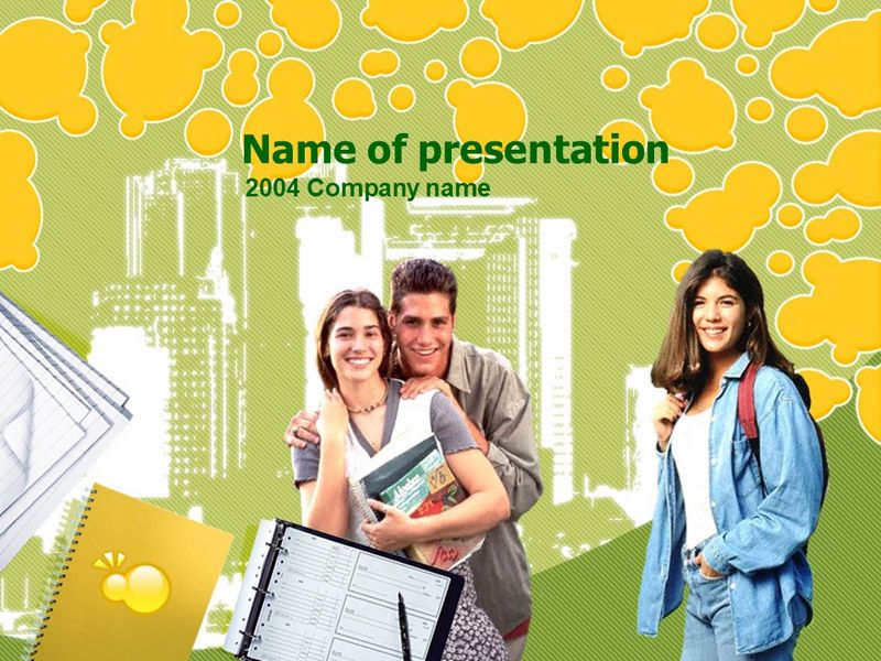 College Students Free - Free Google Slides theme and PowerPoint template
