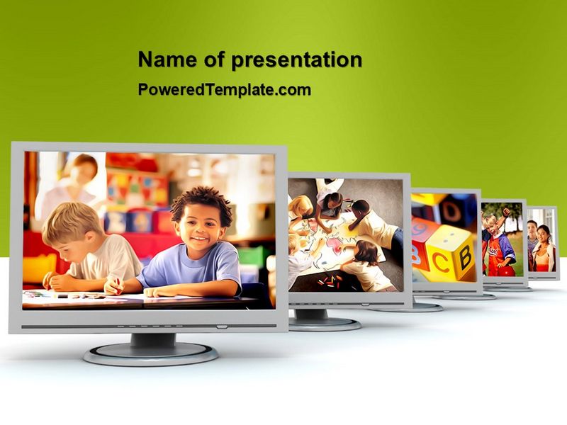Kids Computer - Free Google Slides theme and PowerPoint template
