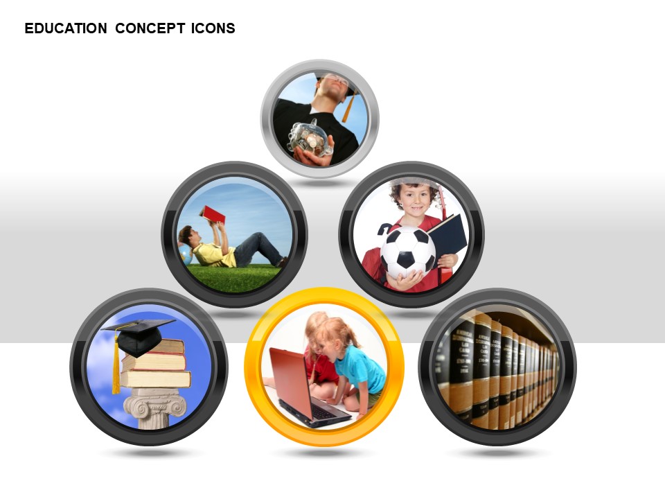 Education Concept Icons (for PowerPoint and Google Slides)
