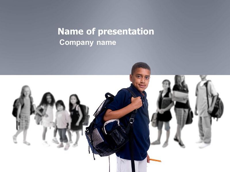 Secondary Schoolboy - Free Google Slides theme and PowerPoint template
