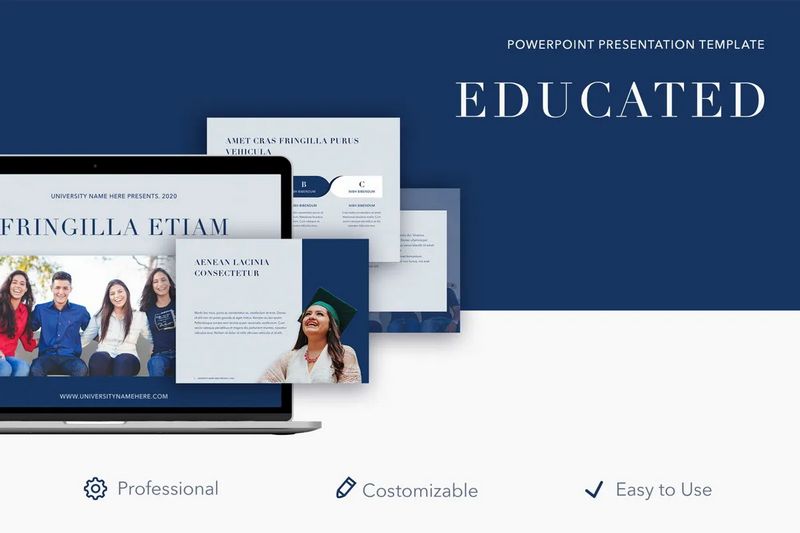 Educated PowerPoint Template

