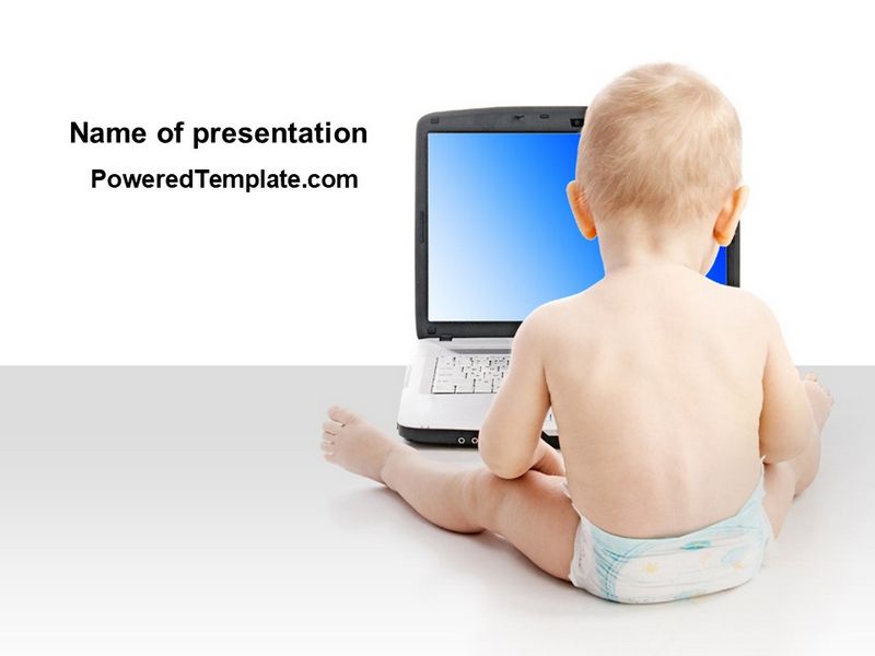 Child Computer Training - Free Google Slides theme and PowerPoint template
