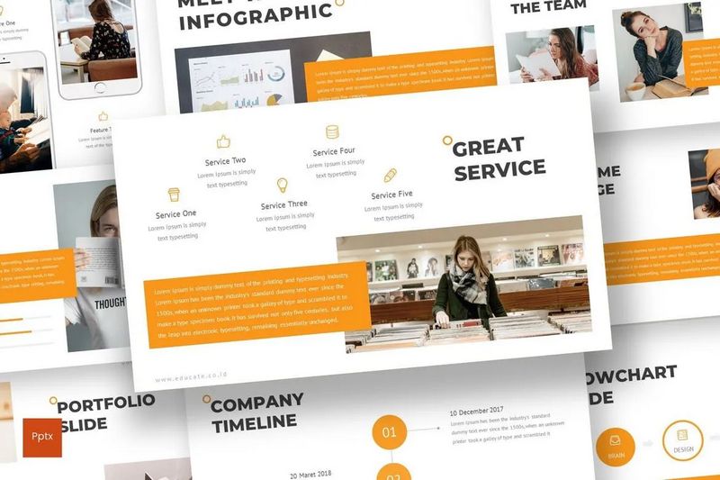 Educate - PowerPoint Template
