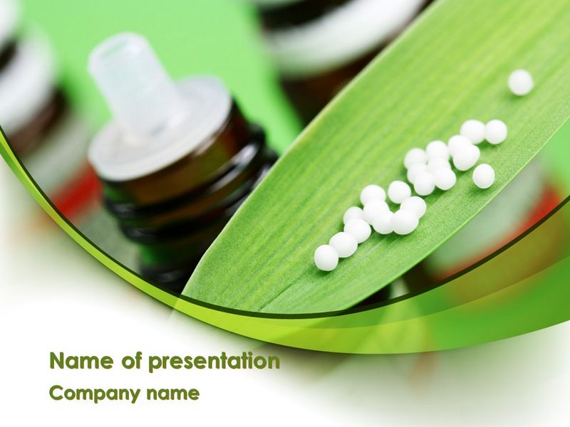 Homeopathic Remedy - Free Google Slides theme and PowerPoint template
