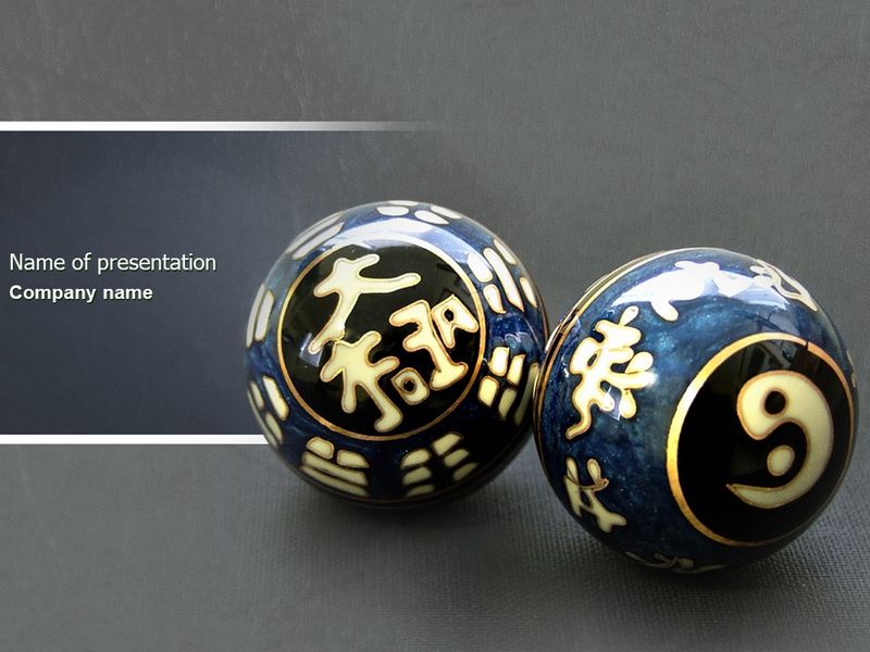Chinese Therapy Balls - Free Google Slides theme and PowerPoint template
