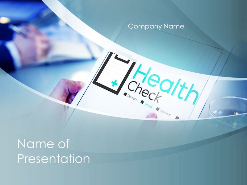 Health Check Diagnosis Concept - Free Google Slides theme and PowerPoint template
