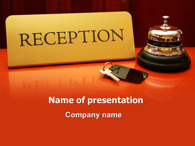 Hotel Reception - Free Google Slides theme and PowerPoint template

