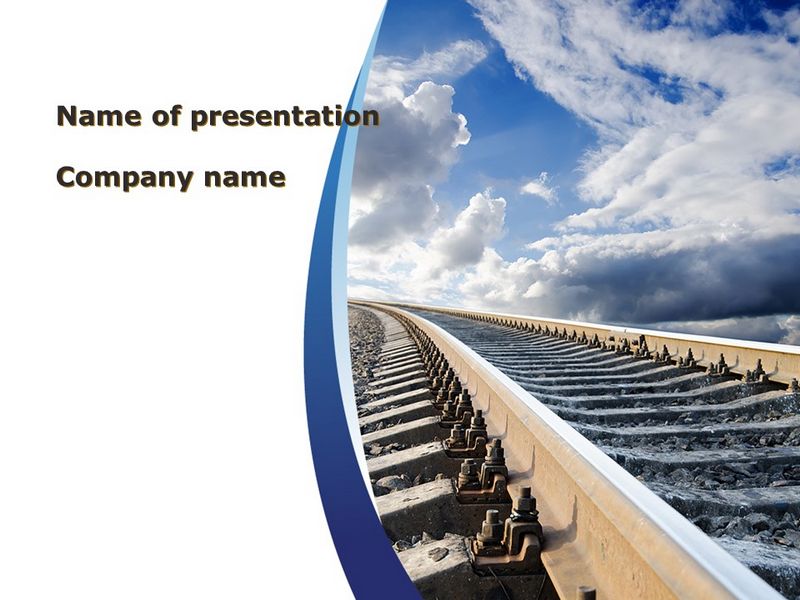 Railway Track - Free Google Slides theme and PowerPoint template
