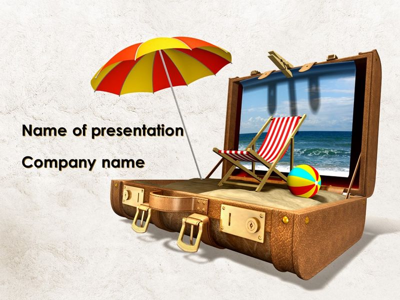Summer Vacation Memories PowerPoint Template and Google Slides Theme
