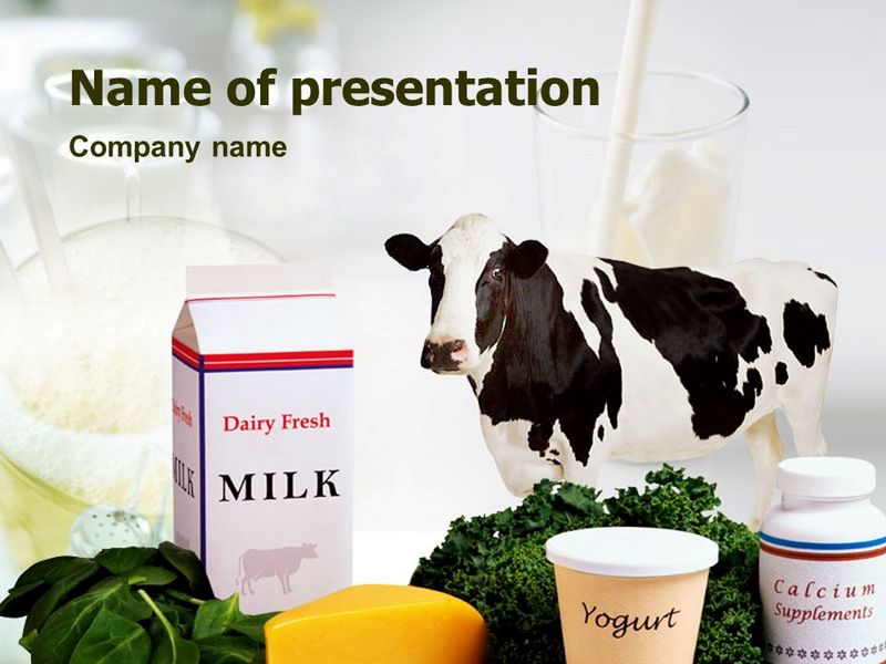 Milk Production - Free Google Slides theme and PowerPoint template
