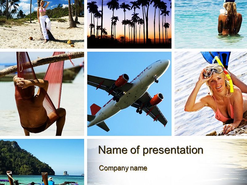 Vacation Collage - Free Google Slides theme and PowerPoint template
