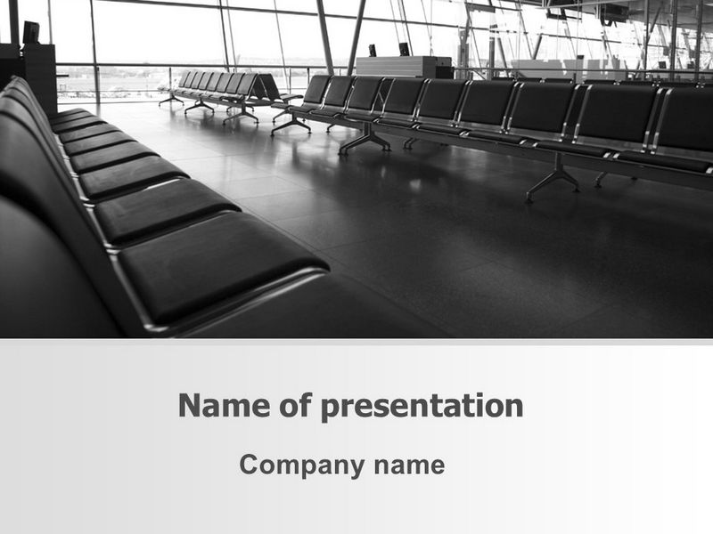 Airport Waiting Room - Free Google Slides theme and PowerPoint template
