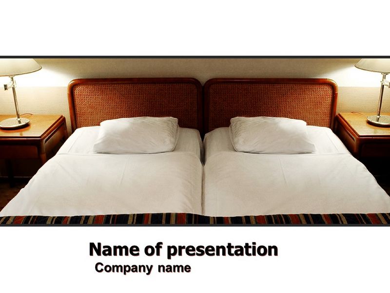 Motel Room - Free Google Slides theme and PowerPoint template
