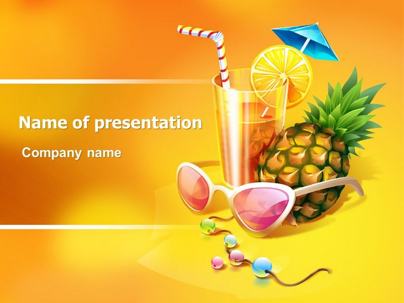 Tropical Vacation - Free Google Slides theme and PowerPoint template
