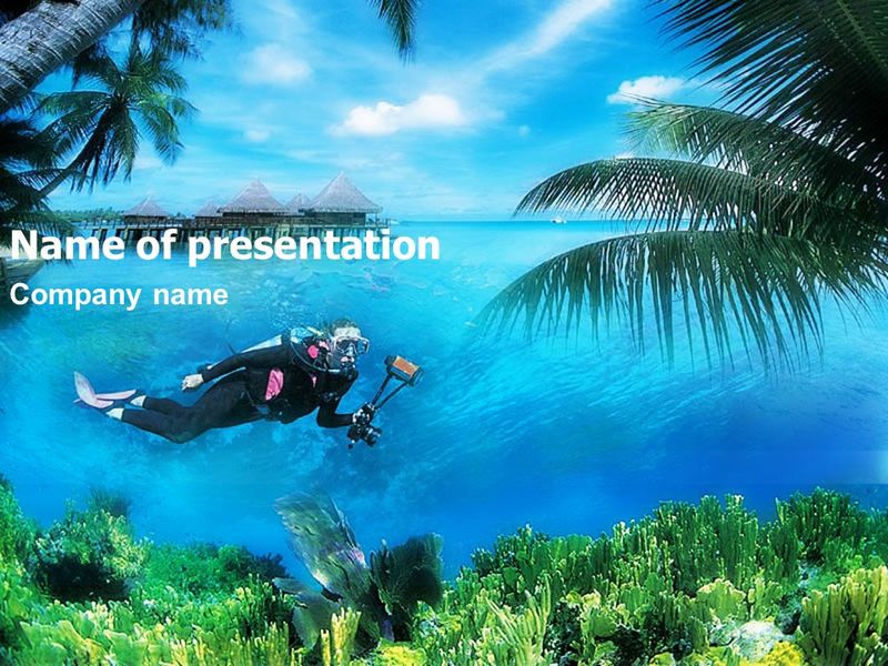 Scuba Diver - Free Google Slides theme and PowerPoint template
