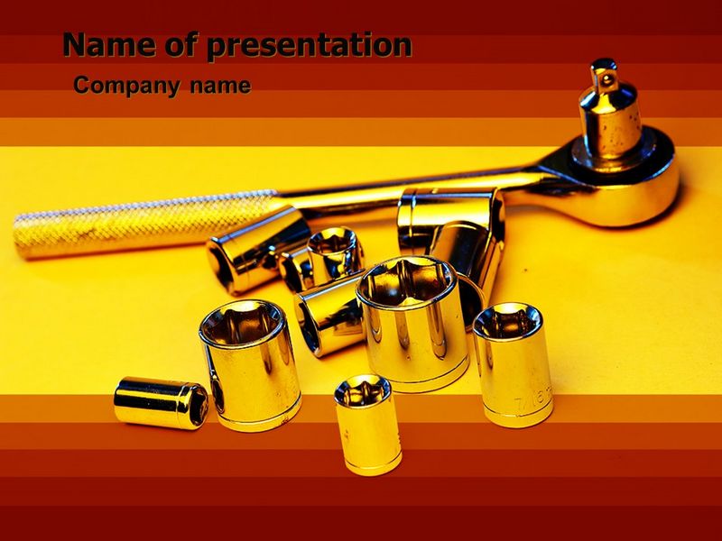 Flare Wrench Free - Free Google Slides theme and PowerPoint template
