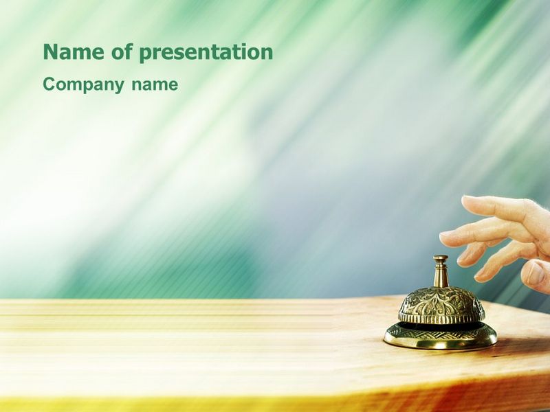 Reception Desk - Free Google Slides theme and PowerPoint template
