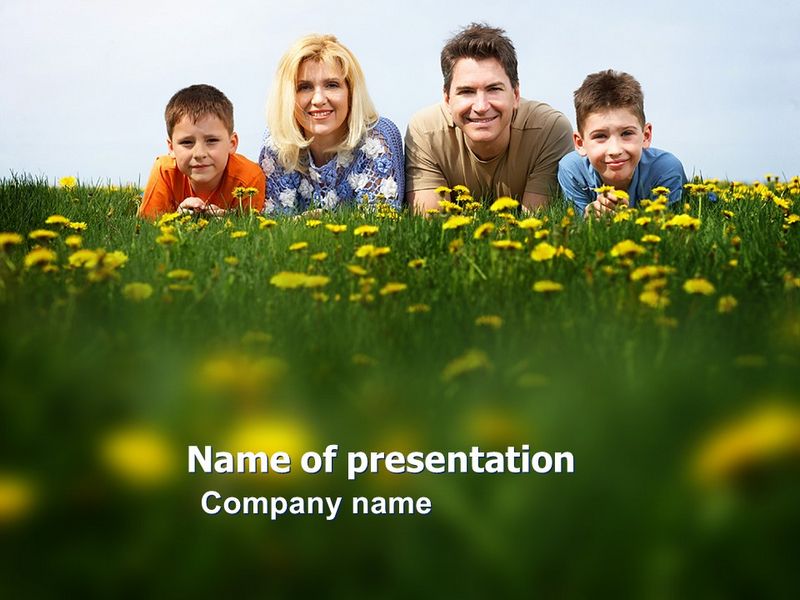 Family Outdoors - Free Google Slides theme and PowerPoint template
