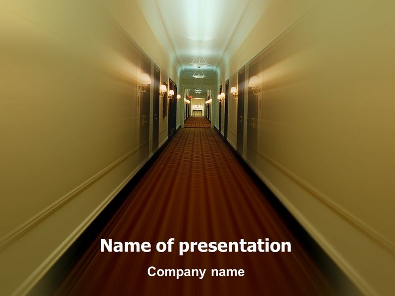 Hotel PowerPoint Template and Google Slides Theme
