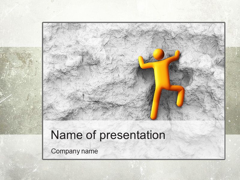 Courageous Climber - Free Google Slides theme and PowerPoint template
