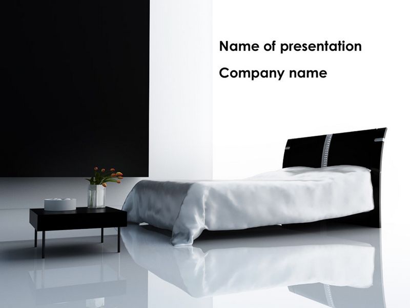 Hotel Interior PowerPoint Template and Google Slides Theme
